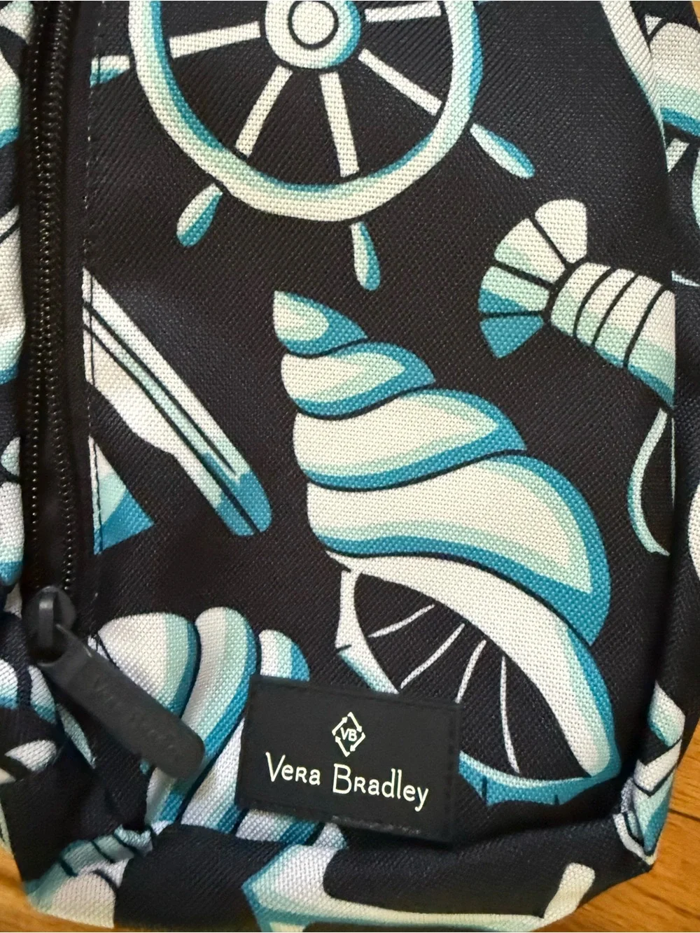 New Vera Bradley shore Enough crossbody sling backpack